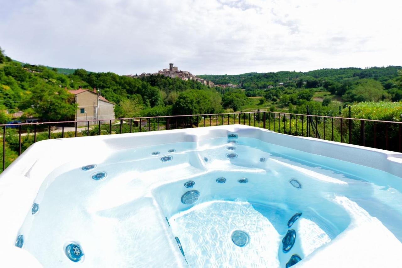 Agriturismo Castello Delle Fornaci - Private Jacuzzi Arcidosso Dış mekan fotoğraf